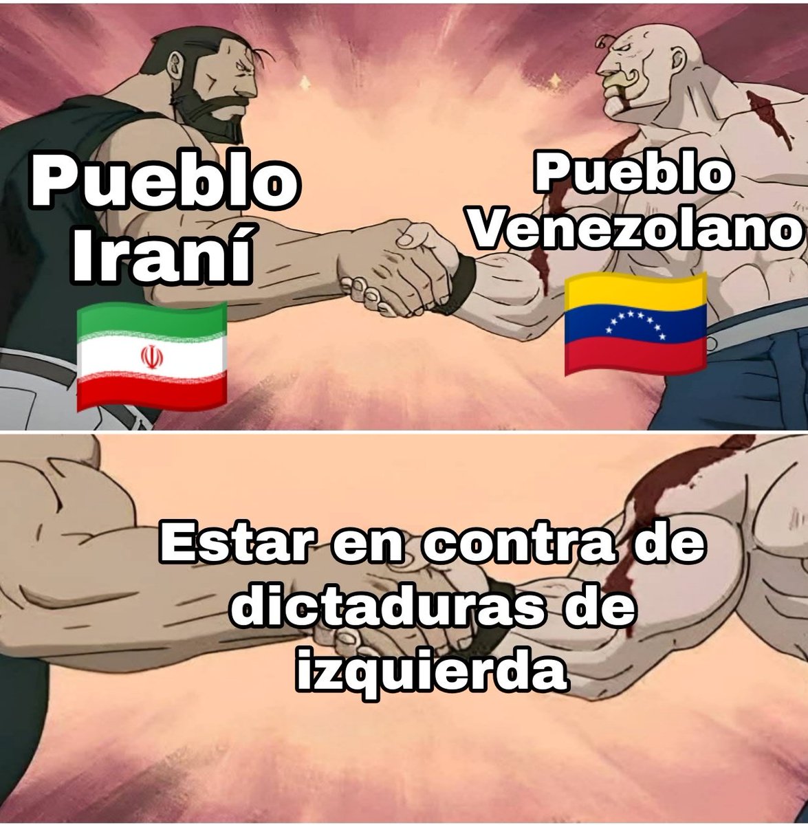 Venezolanos 🤝 Iraníes
