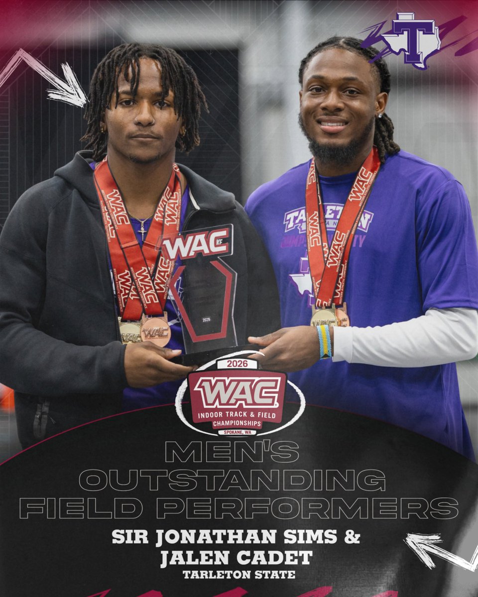 UAConference's tweet photo. Congratulations to our Most Outstanding Performers in the 2026 #WACitf Championships! https://t.co/9gt6aTM4ki