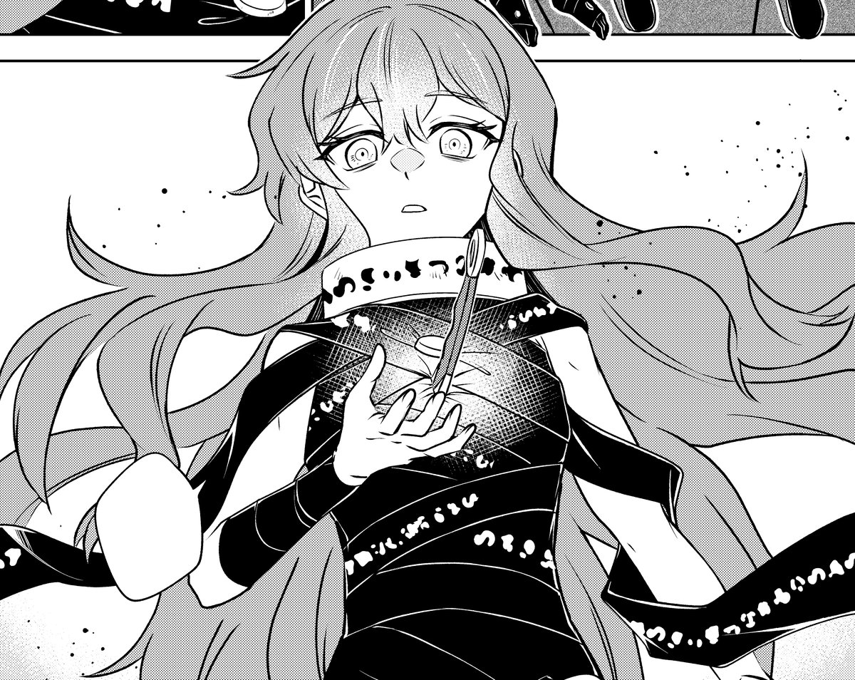 utida_temo's tweet photo. 漫画版『TRPGプレイヤーが異世界で最強ビルドを目指す～ #ヘンダーソン氏の福音を ～』 16話が更新されました！

ヘルガと相対し、決断を重ねた先にあったものは…
旅立ち編完結となります。よろしくお願いいたします！🎲

■カドコミ
https://t.co/snroZv3kAd https://t.co/LX5PhwrRid