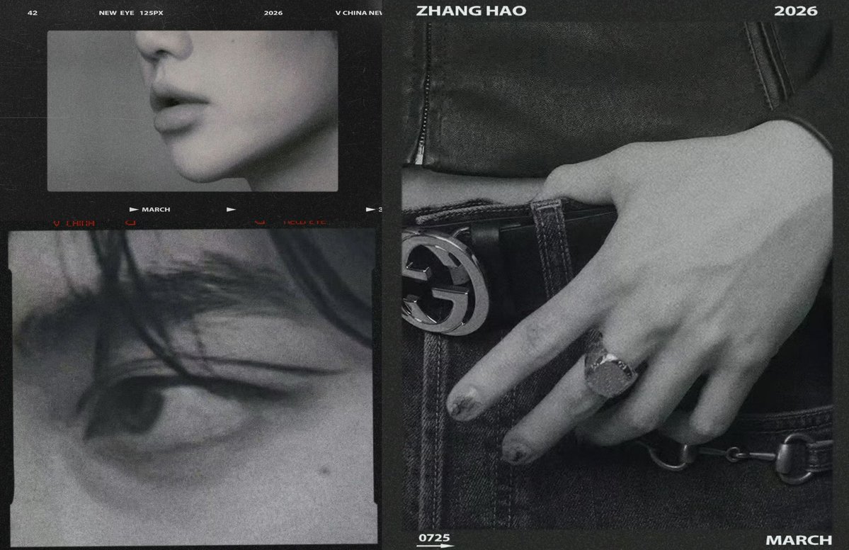 V Magazine released new teasers for March 2026 Issue featuring #ZHANGHAO from #ZEROBASEONE