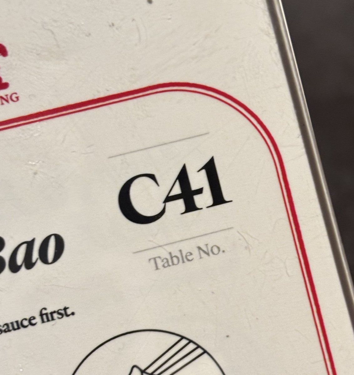 man im burnt out from too much PF. im gonna take a break and treat myself at a nice restaurant

my table number: