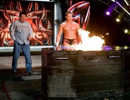 DrOfStyles's tweet image. Enough about 2009 Randy Orton, 2005 Randy Orton was straight up EVIL