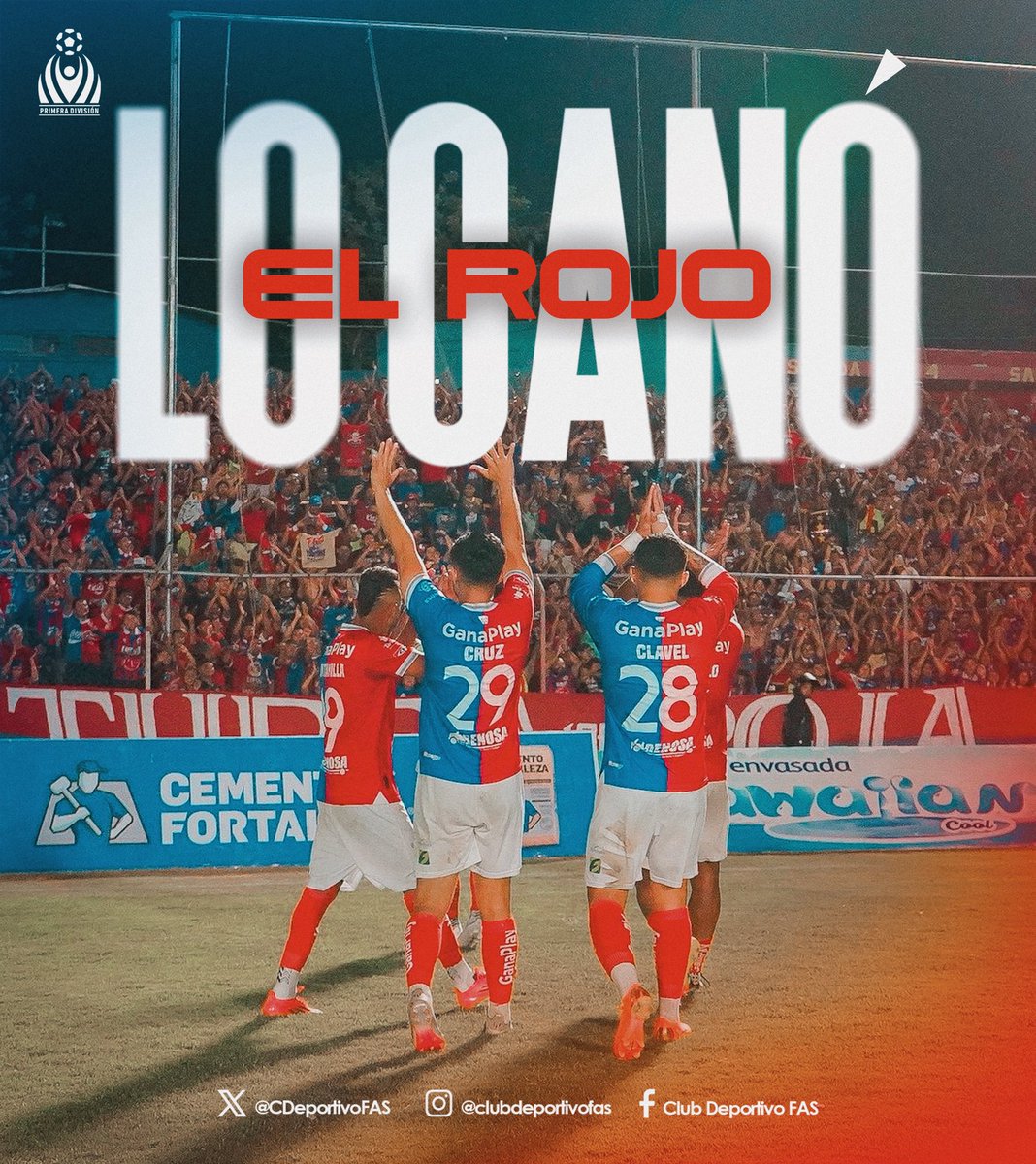 𝑳𝑶 𝑮𝑨𝑵Ó 𝑬𝑳 𝑹𝑬𝒀 𝑫𝑬 𝑪𝑶𝑷𝑨𝑺 👑🔴🔵 

#cdfas #tigrillos