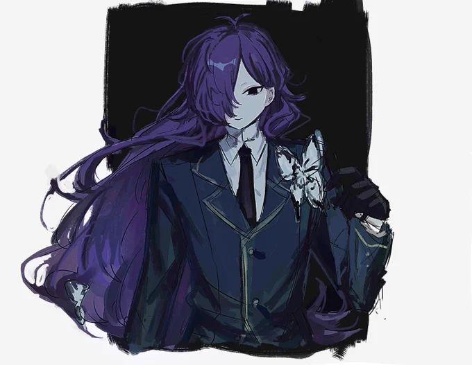 友人がキリヲ描いて送ってきてくれましたありがとうございます(掲載許可済)(⁠ ⁠ꈍ⁠ᴗ⁠ꈍ⁠)