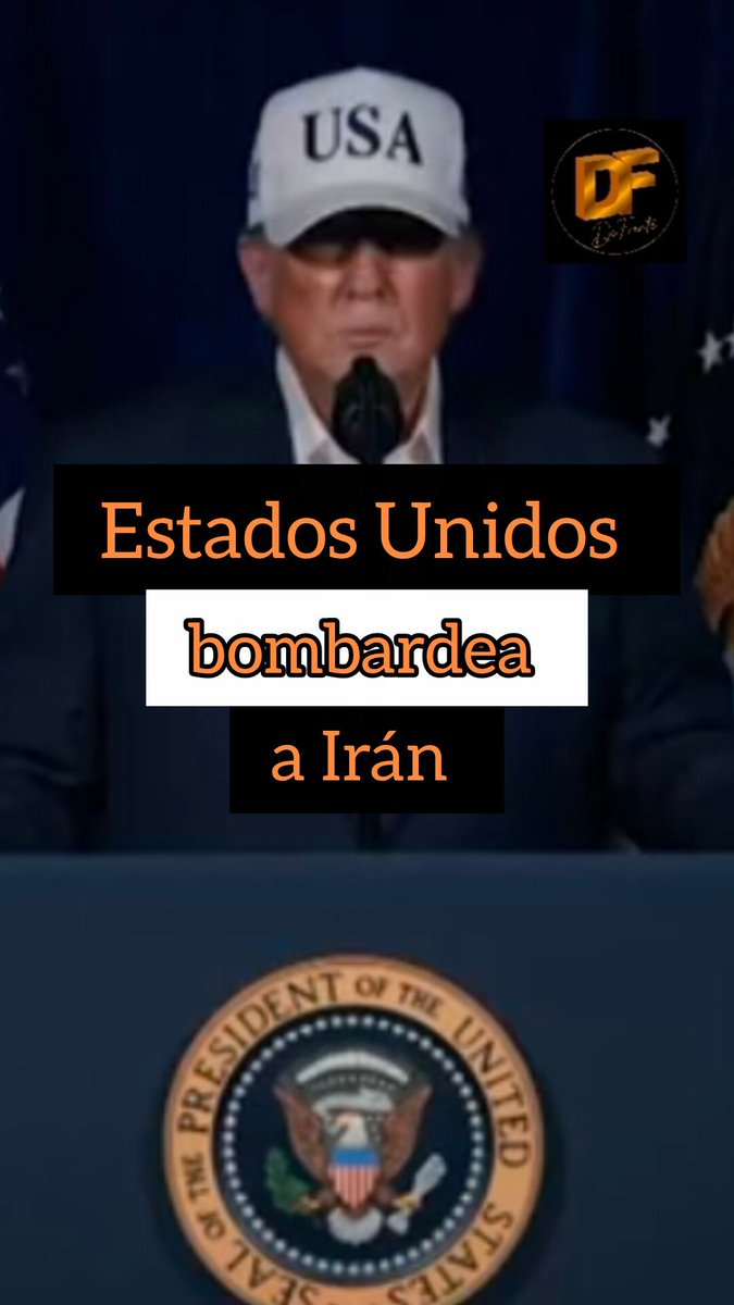 El presidente de Estados Unidos #DonaldTrump explicó que el ataque a #Irán ejecutado la madrugada de este 28 de febrero, continuará hasta terminar con las amenazas el régimen de Ayatolá Alí Jameneí, líder supremo de Irán que murió en los bombardeos. 👇mira
facebook.com/share/v/1Ad5qD…