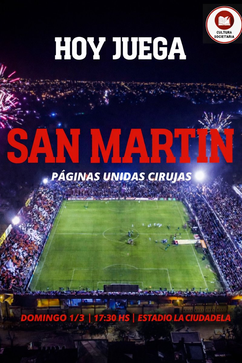 🔴⚪️ #PrimeraNacional

👉 Datos del próximo partido:

🆚 Deportivo Maipú
📌 Fecha 3
📆 1 de marzo
⏰ 17:30 hs
🏟 La Ciudadela
📺 LPF Play
👨‍⚖️ Álvaro Carrizo

⚽️ #VamosCiudadela
