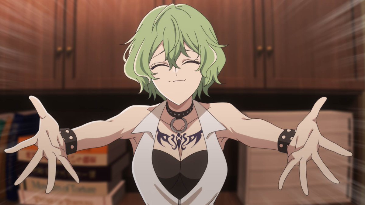 🟡#拷問バイトくん のキャラ紹介🟢

ベルタ（CV:#山本希望 ）

拷問器具屋「dolor(ドロール)」を営む元気なお姉さん。28歲。
拷問器具には、実用性だけでなく芸術性も求める。
商魂たくましく、お店を繁盛させるためなら手段は選ばない!?

#拷問バイトくんの日常 第9話は本日放送・配信開始！