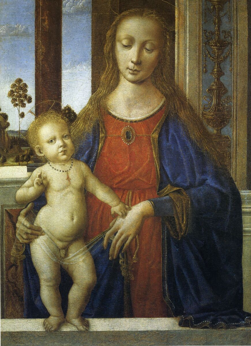 ArtistPerugino's tweet photo. Madonna with Child https://t.co/Yg0n0ufBnr https://t.co/rHKGrtFxFy