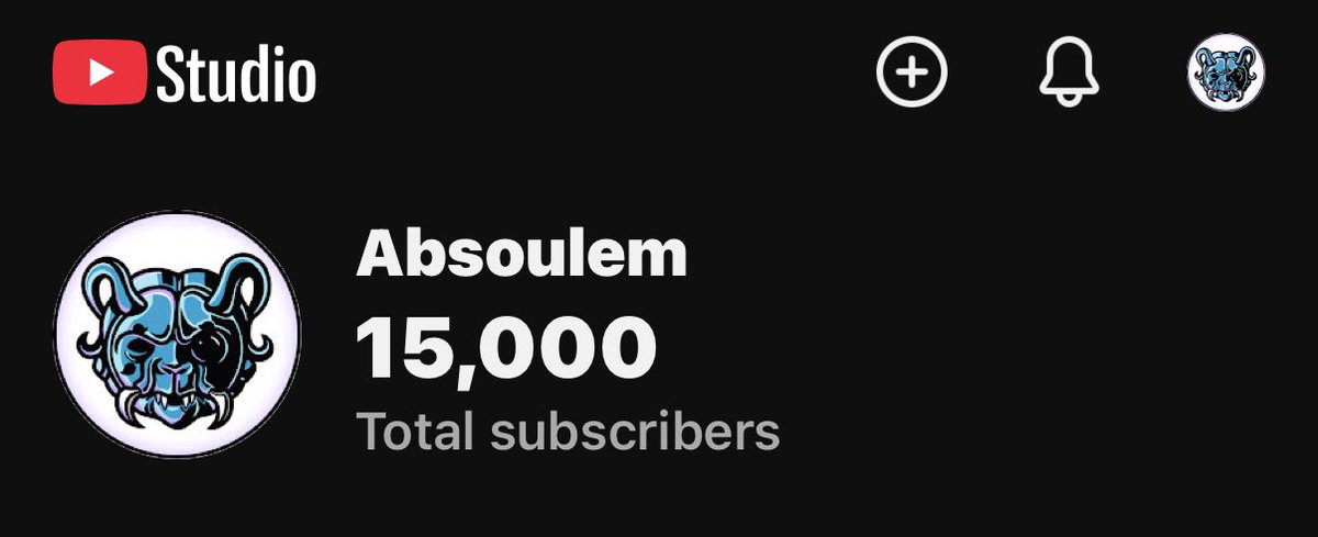 absoulem's tweet photo. 15k! 🎉 Thanks to anyone who’s supported my channel over the years. https://t.co/QVBFG3O2s9