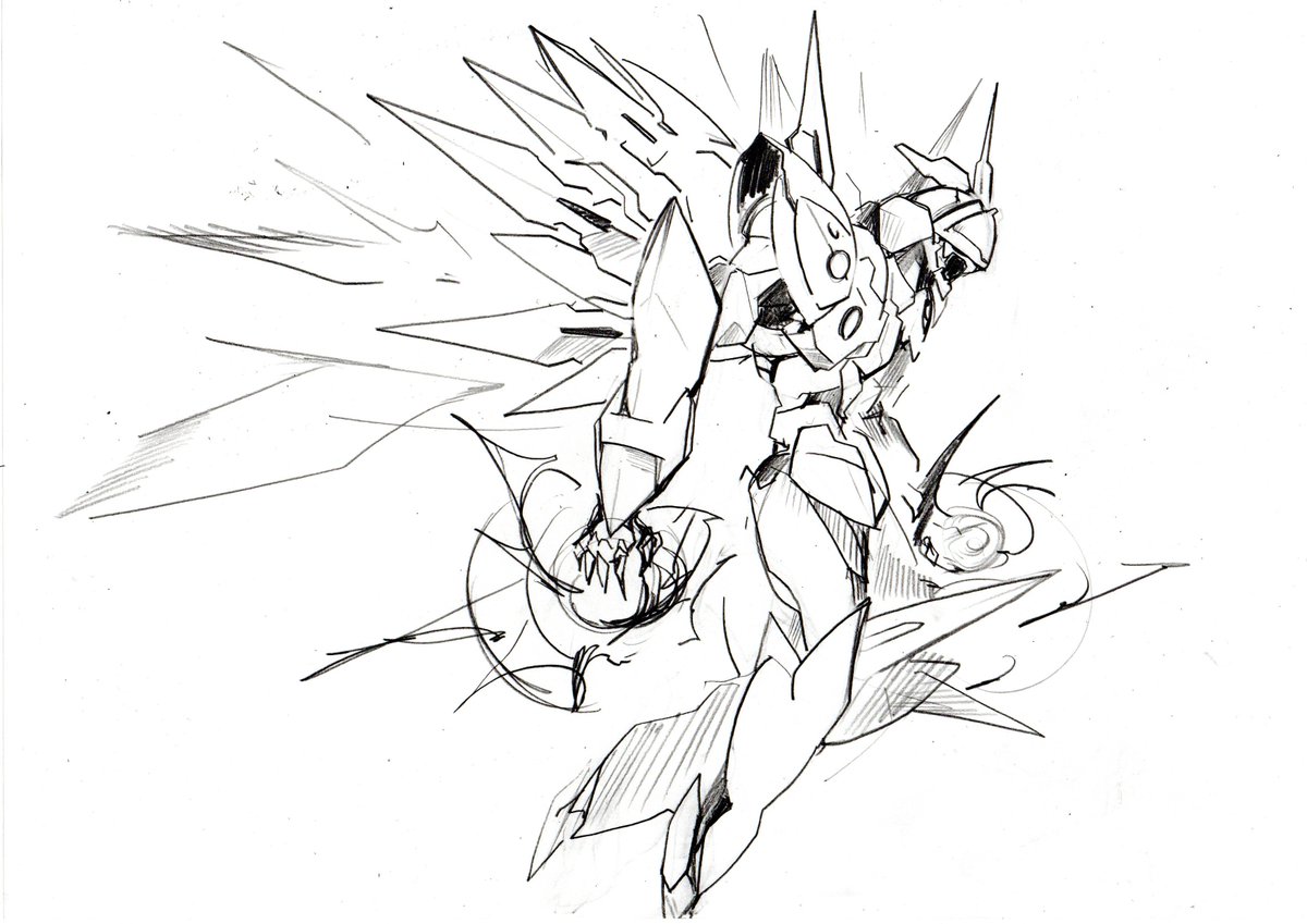 機神黒掌一歩手前な感じ 