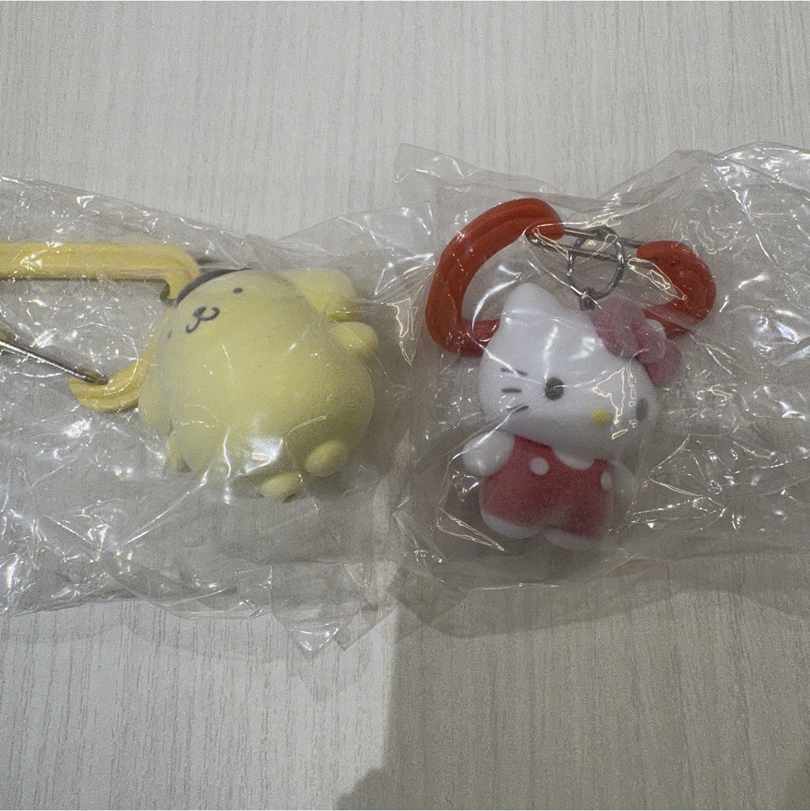 ayami_0803_8's tweet photo. 《交換》サンリオ ガチャ 
サンリオ カラビナマスコットチャーム

譲┆ハローキティ、ポムポムプリン

求┆シナモロール

郵送交換です📮
仕事の都合のため発送は平日18時以降になります🙇‍♀️ https://t.co/VH68yKjVdk