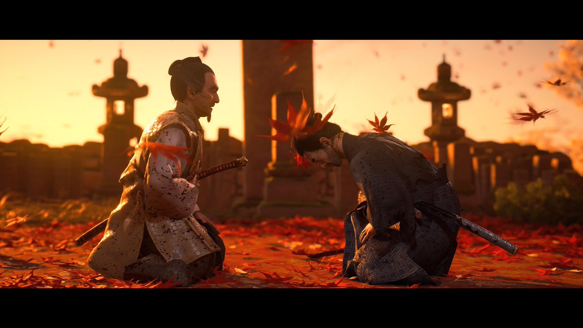 rook_sever's tweet photo. "I have no honor. But I will not kill my only family."

#GhostofTsushima https://t.co/t7e5i4gdEZ