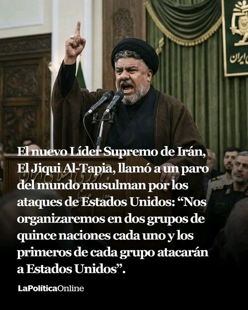 Ya que los uriburros no hacen caso.

Bueno..
El nuevo líder supremo les hara saber que es un castigo.
Ya Tel Aviv lo está viviendo.
Y EEUU será el siguiente