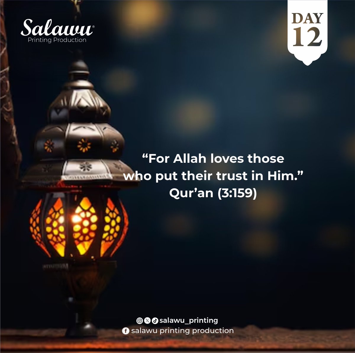 salawu_printing's tweet photo. DAY 12
.
.
.
#ramadan2026 #ramadan #ramadanquotes #islamicquotes #muslim https://t.co/zW88JvzCKa