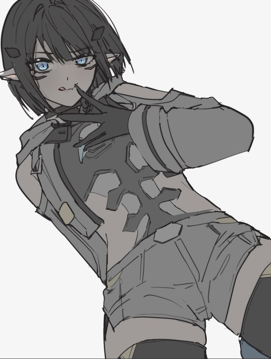 [ Day 5 Art ]

I handcrafted my own suffering by designing my vtuber outfit 

😭