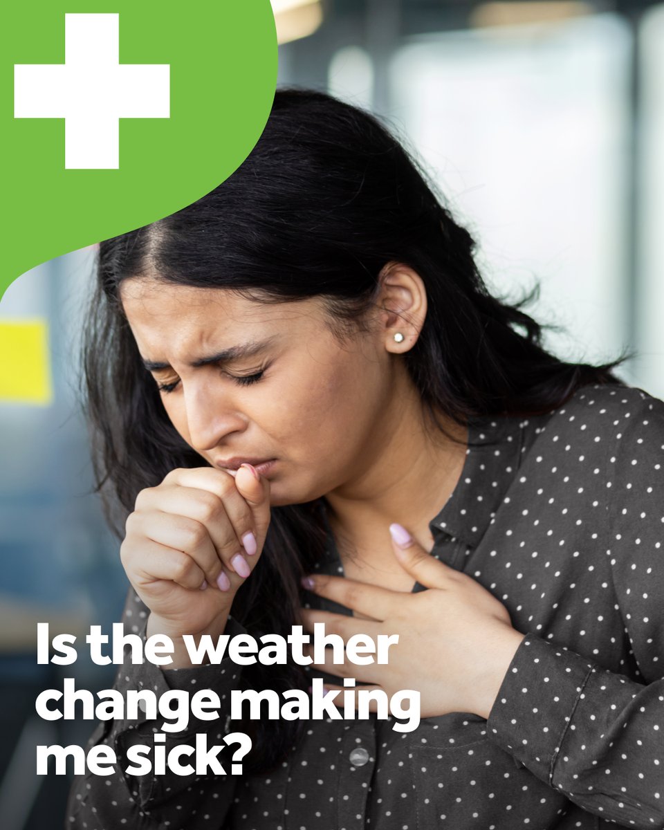 Did you know? Changing weather itself doesn't make you sick. But, rapid temperature changes and shifts in humidity can put stress on your immune system, increasing your chance of a cold, strep throat, and more. vybe is here to help 7 days a week. Walk-in or schedule an
