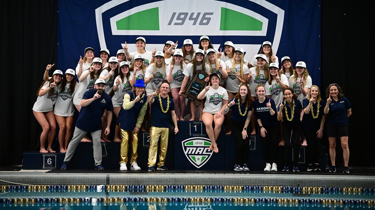 Akron Zips Swimming & Diving tweet media