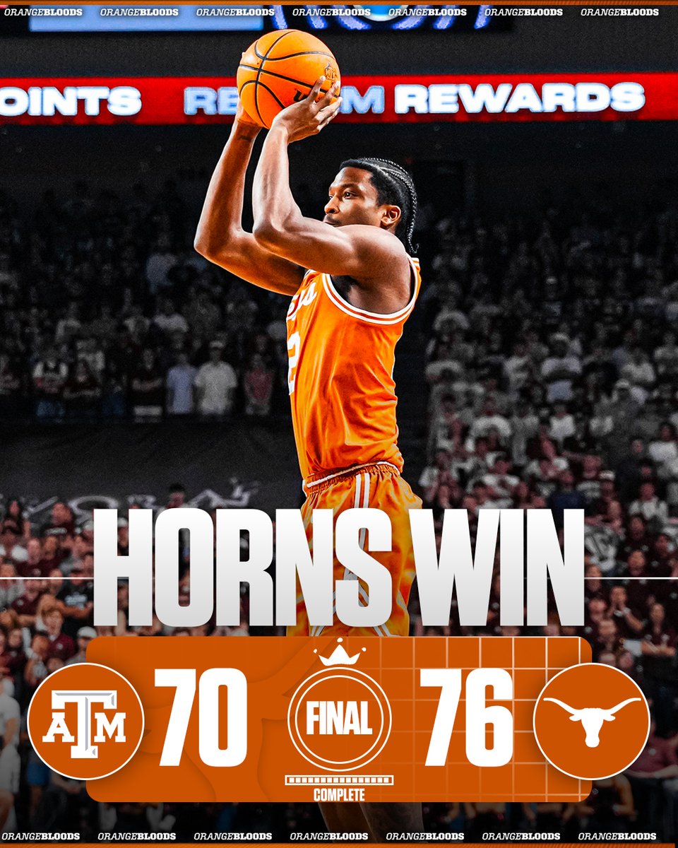 orangebloods_'s tweet photo. AND IT'S GOODBYE TO A&amp;M🤘

Texas gets a massive road win in College Station over Texas A&amp;M 🐂 https://t.co/3mfT6zkCux