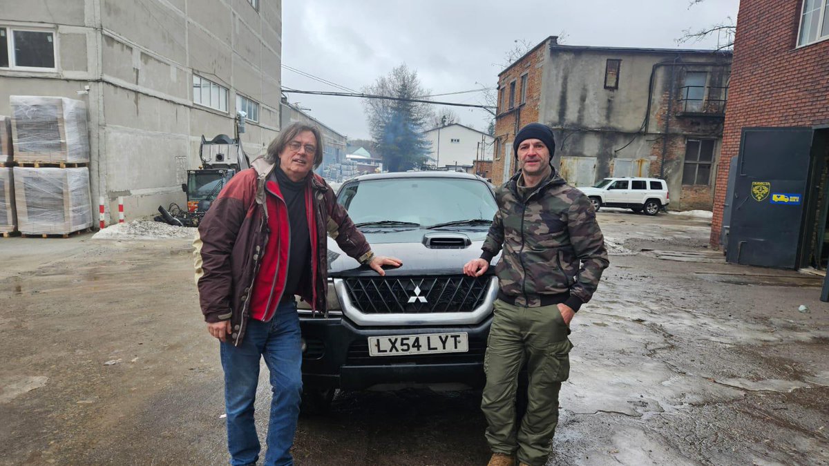In Kyiv, we came to repair a cylinder head for the 3rd assault brigade. Minus 6 temperatures and cold hands, we got it done in 15 hours! 

Oh and we delivered 5 vehicles to the military! 
Including a £25,000 vehicle which was donated to save lives and IT WILL do that!

Keep