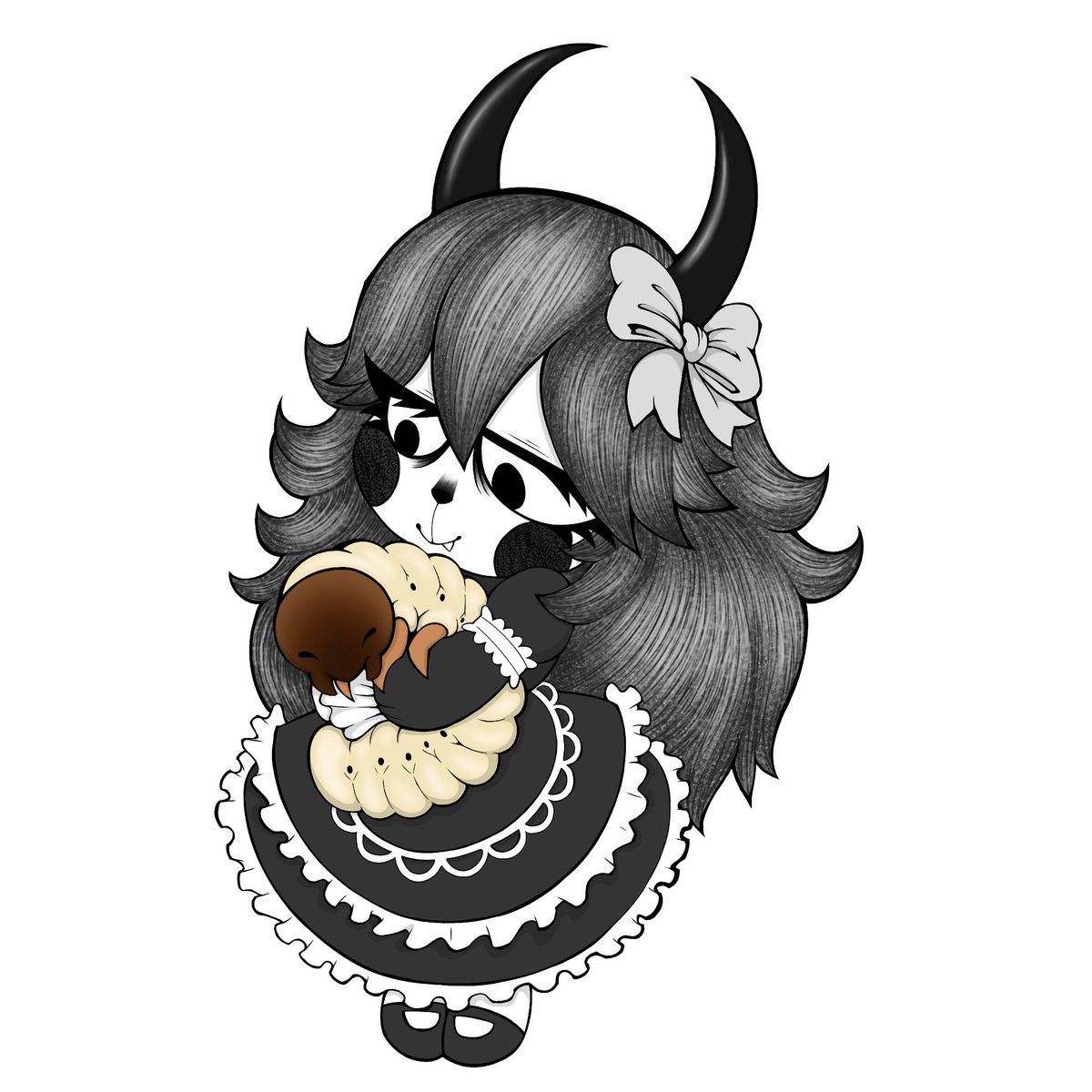 A lamb and his grub

Done by my cool and awesome friend panicclinic on🦋!