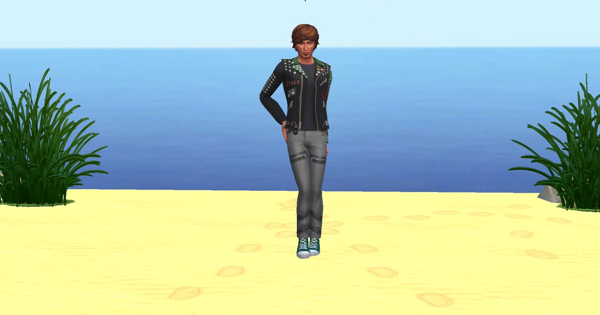 Jalena707's tweet image. Redacted Sims -anyways he is rocking this bick oufit and color -green ! #hungergame #SquidGame #DEATHNOTE #Survivor
