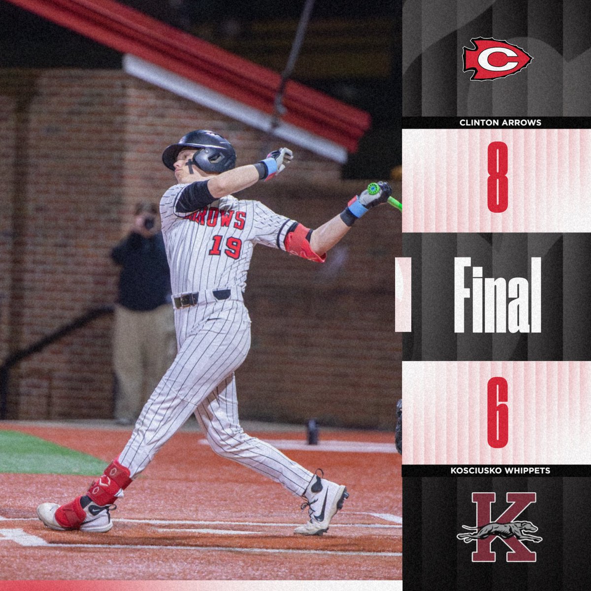 Clinton Arrow Athletics tweet media