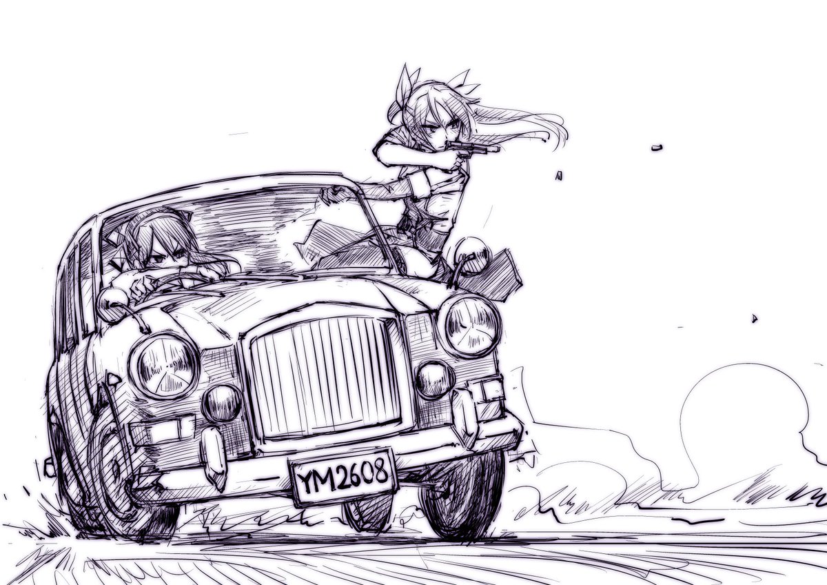 艦これでしたなぁ…(遠い目
#唐突に10年前の絵を載せる見た人もやる 