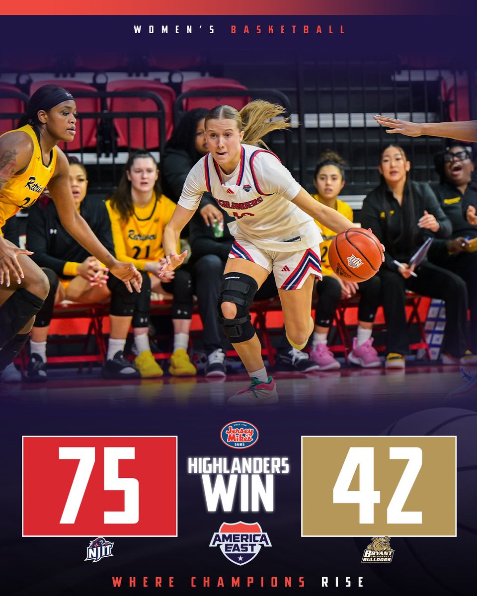 An impressive win on senior day for <a href="/NJITWBB/">NJIT Women’s Basketball</a> to capture the No. 5 seed in the <a href="/Join_AFReserve/">Air Force Reserve Recruiting</a> #AEPlayoffs!