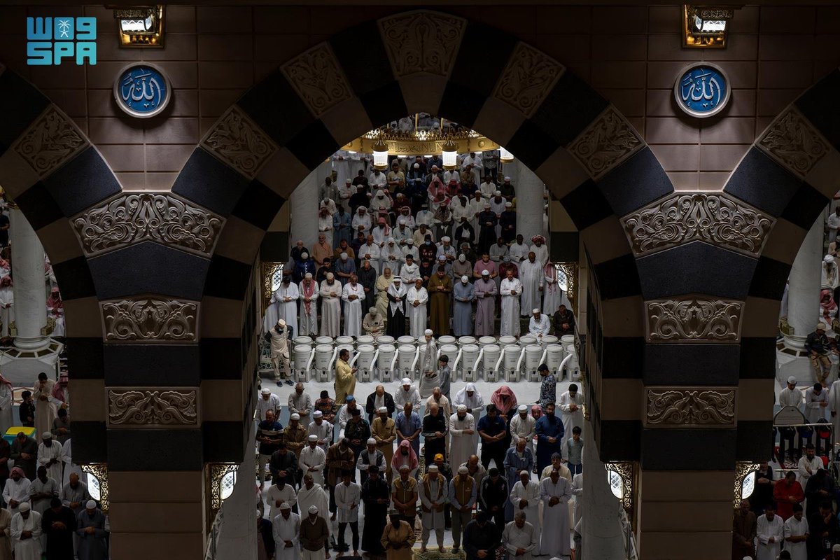 أكثر من 10.7 ملايين قاصد للمسجد النبوي خلال العشر الأولى من رمضان.
spa.gov.sa/N2525116
#واس_رمضان47