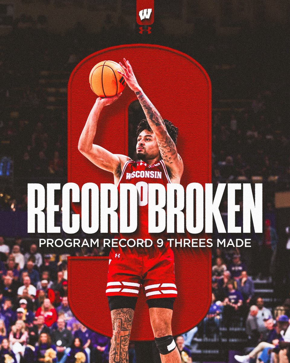 BadgerMBB's tweet photo. Records were meant to broken.

Congrats Braeden! https://t.co/Jq0Sg9gVlR