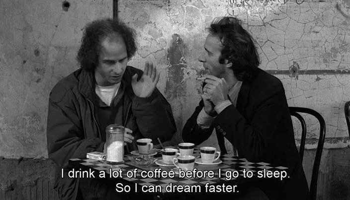 lovedropx's tweet photo. Coffee &amp; Cigarettes (2003)
dir. Jim Jarmusch https://t.co/tueLabkPfk