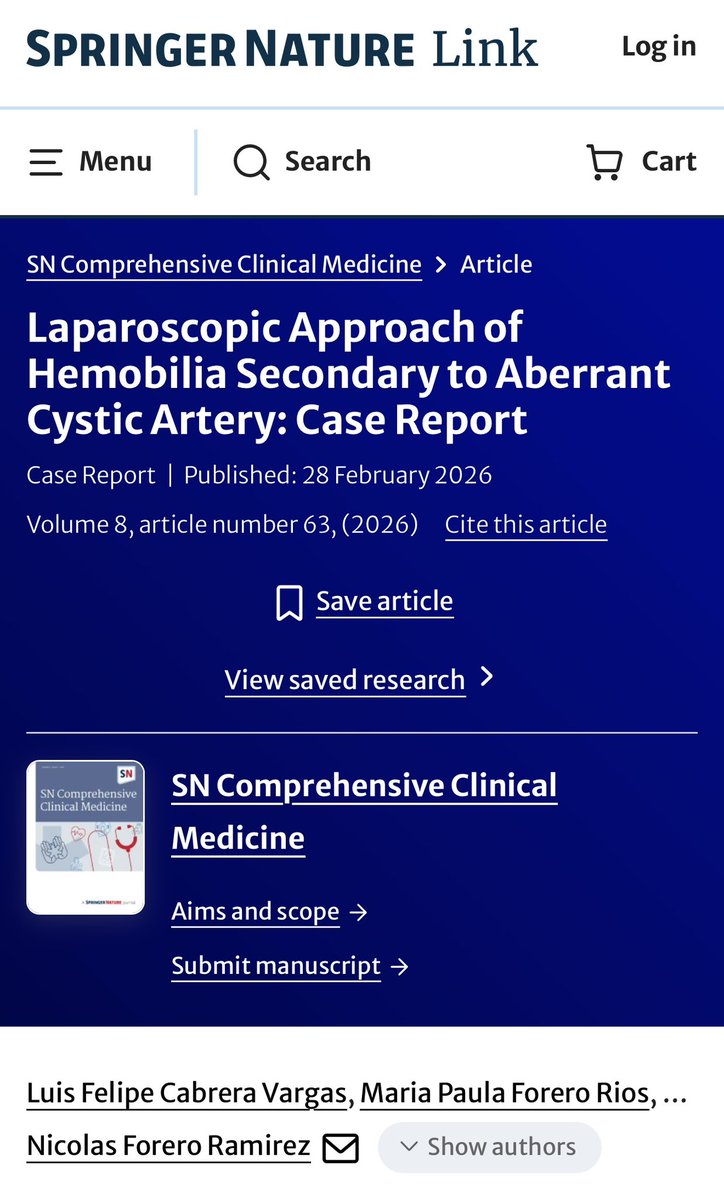 Dr Luis Felipe Cabrera Vargas MD FACS tweet media