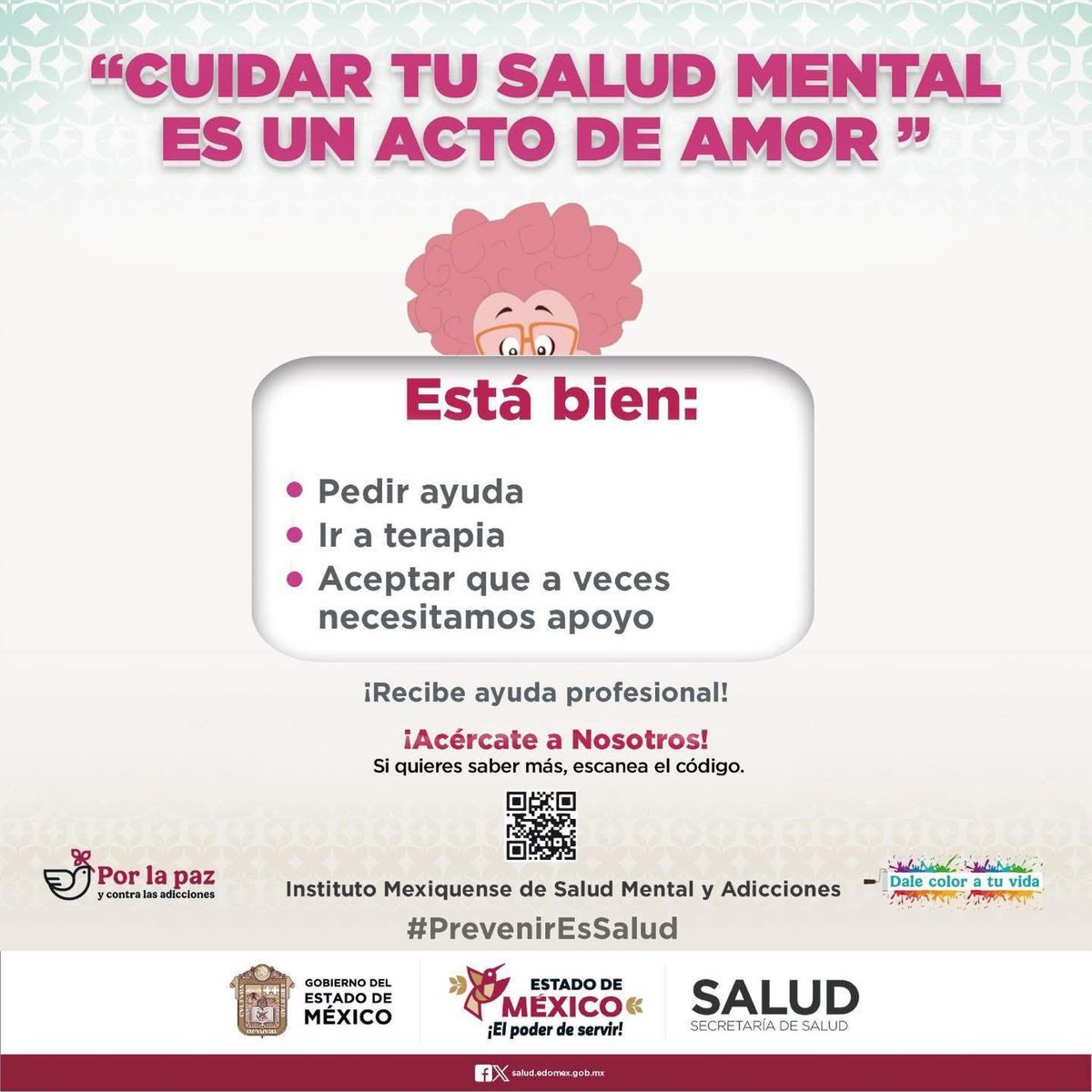 SaludEdomex's tweet photo. La oportunidad que brinda la amistad de hablar, compartir visiones, opiniones, vivencias e ideas en un ambiente seguro, sin prejuicios ni censura, permite reducir el estrés y la ansiedad y elevar el bienestar.
📌Acércate al #IMSAMA: https://t.co/bcJzXpu7l4
#PrevenirEsSalud https://t.co/57cZ9eQy4R