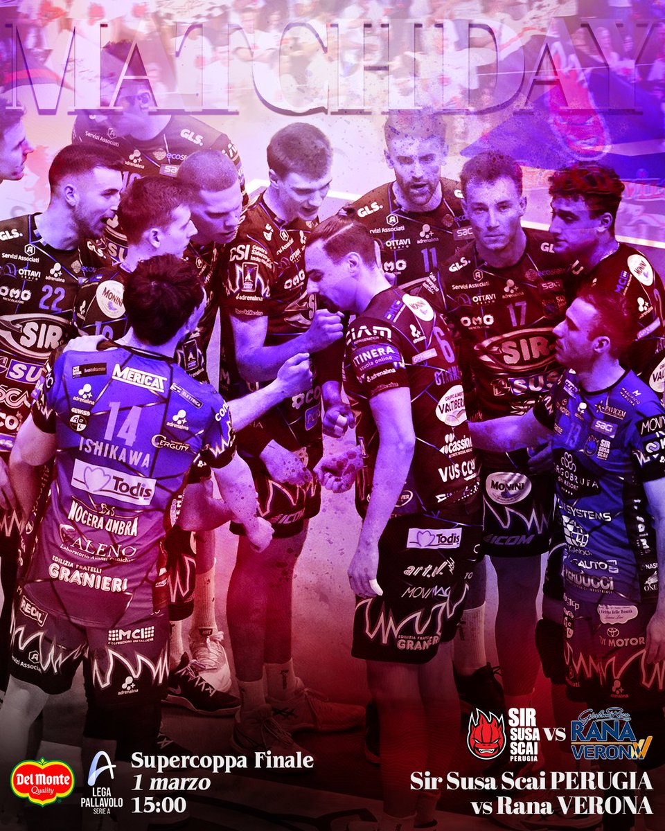 SIRVolleyPG's tweet image. Tutti insieme verso l’obiettivo! 📛

𝙈𝘼𝙏𝘾𝙃 𝘿𝘼𝙔
🆚 Rana Verona
🕣 15:00
📺 Rai 2 e VBTV
🏟️ Pala Trieste

#BlockDevils