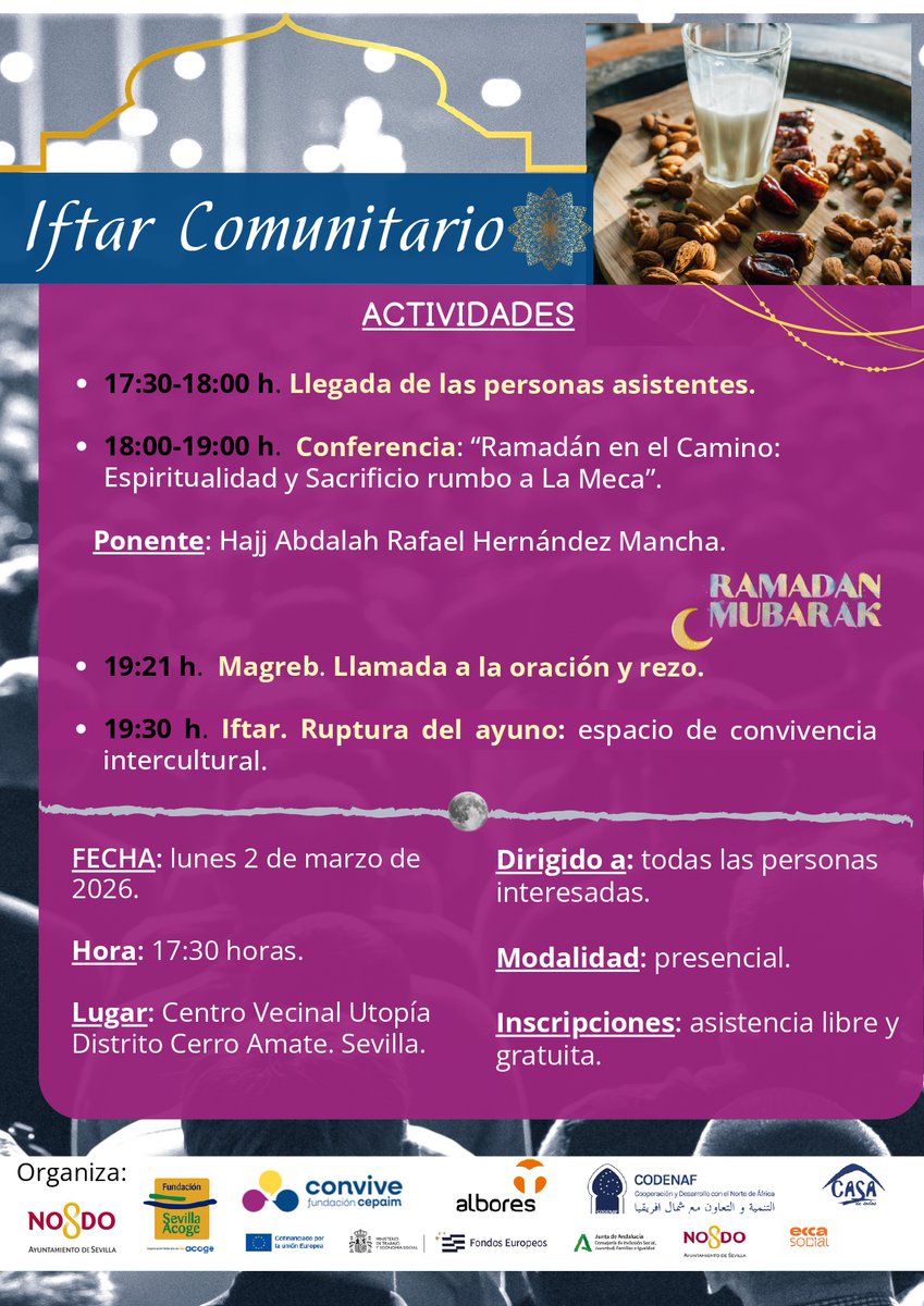 Nos envían esta actividad desde Cepaim, por si fuera de vuestro interés o de alguien que conozcáis.