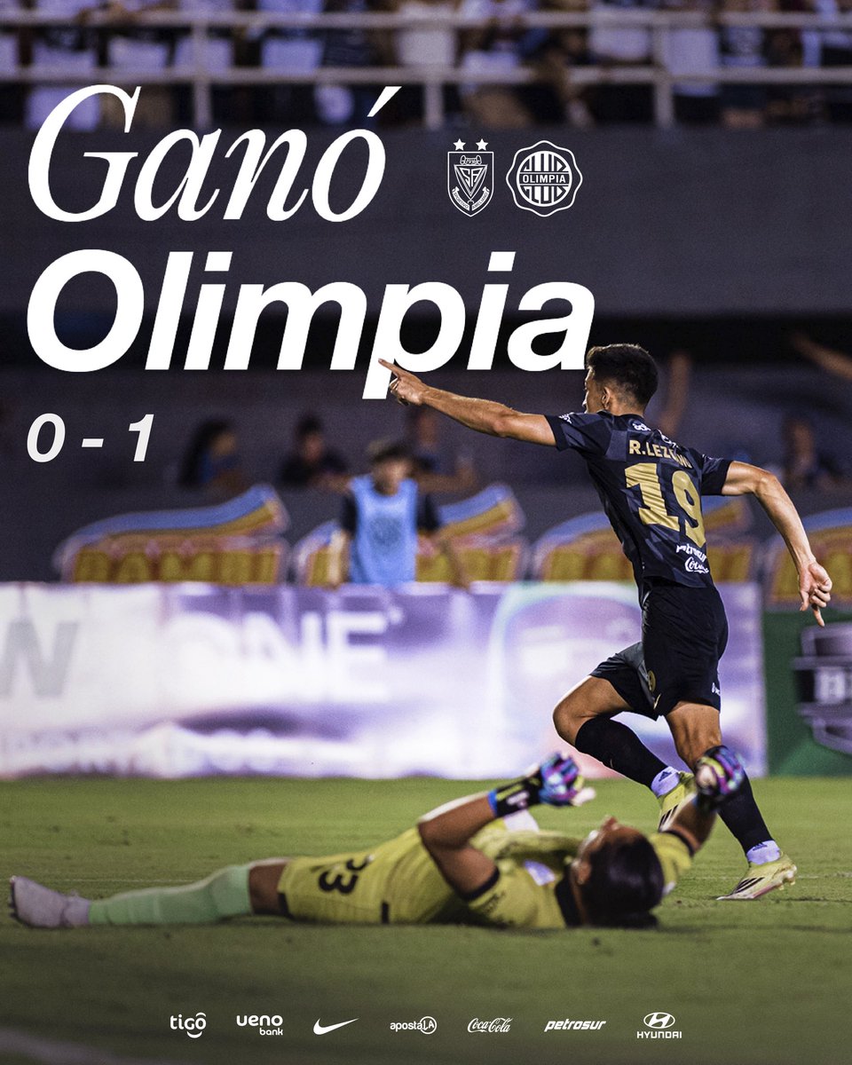 💪🏻 ¡GANÓ #𝗢𝗟𝗜𝗠𝗣𝗜𝗔! 🤍🖤🤍