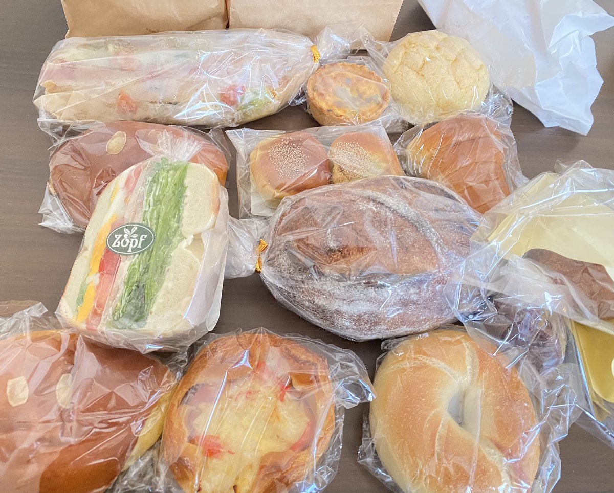 朝活終了🍞✨
行きたかったとこ！めっちゃ購入🤣