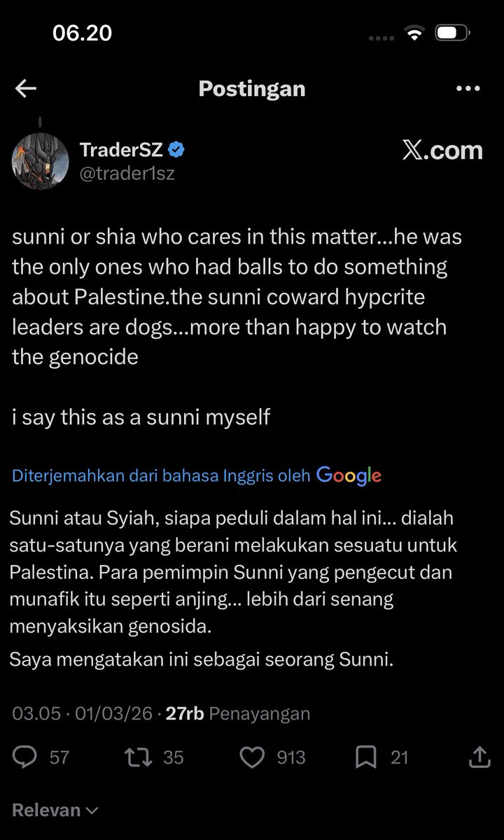 cryptondo's tweet photo. Real!

Tertampar Fakta, pada dasarnya Iran yg paling Berani dan Vokal mendukung Palestine dan melawan Hegemoni Barat https://t.co/CUF2OOLlUc