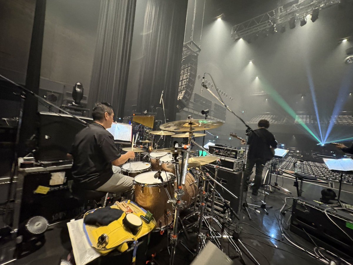 BmbDrs's tweet photo. お越しの皆様
有り難うございました♪

M&amp;Y 千穐楽
Zepp 羽田　2day's
最高ーーーに
盛り上がりました🎵

今後も
最高の　キッカケ❣️笑
で
盛り上げて参ります^_^

全ての関係者の皆様
お疲れ様でした♪

引き続き宜しくお願い致します🤲 https://t.co/tU1Ys7gW83