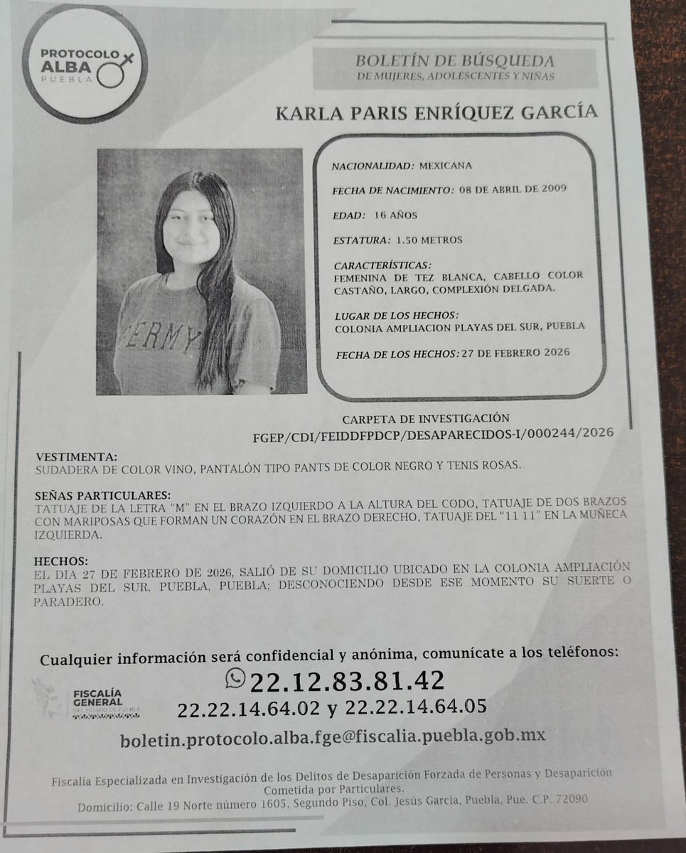 RayHerL's tweet photo. @bez_mex

"Buenas tardes, compañeros, si está en sus posibilidades podrían ayudar a compartir, por favor" https://t.co/fzgXWLcjos
