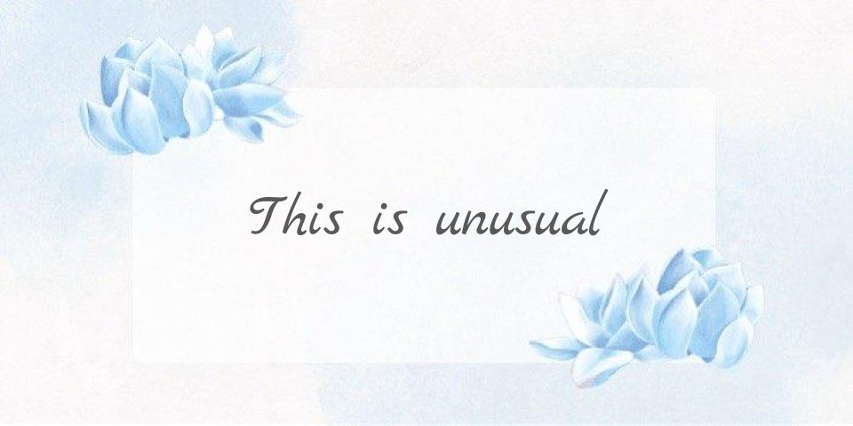 prompt: This is unusual