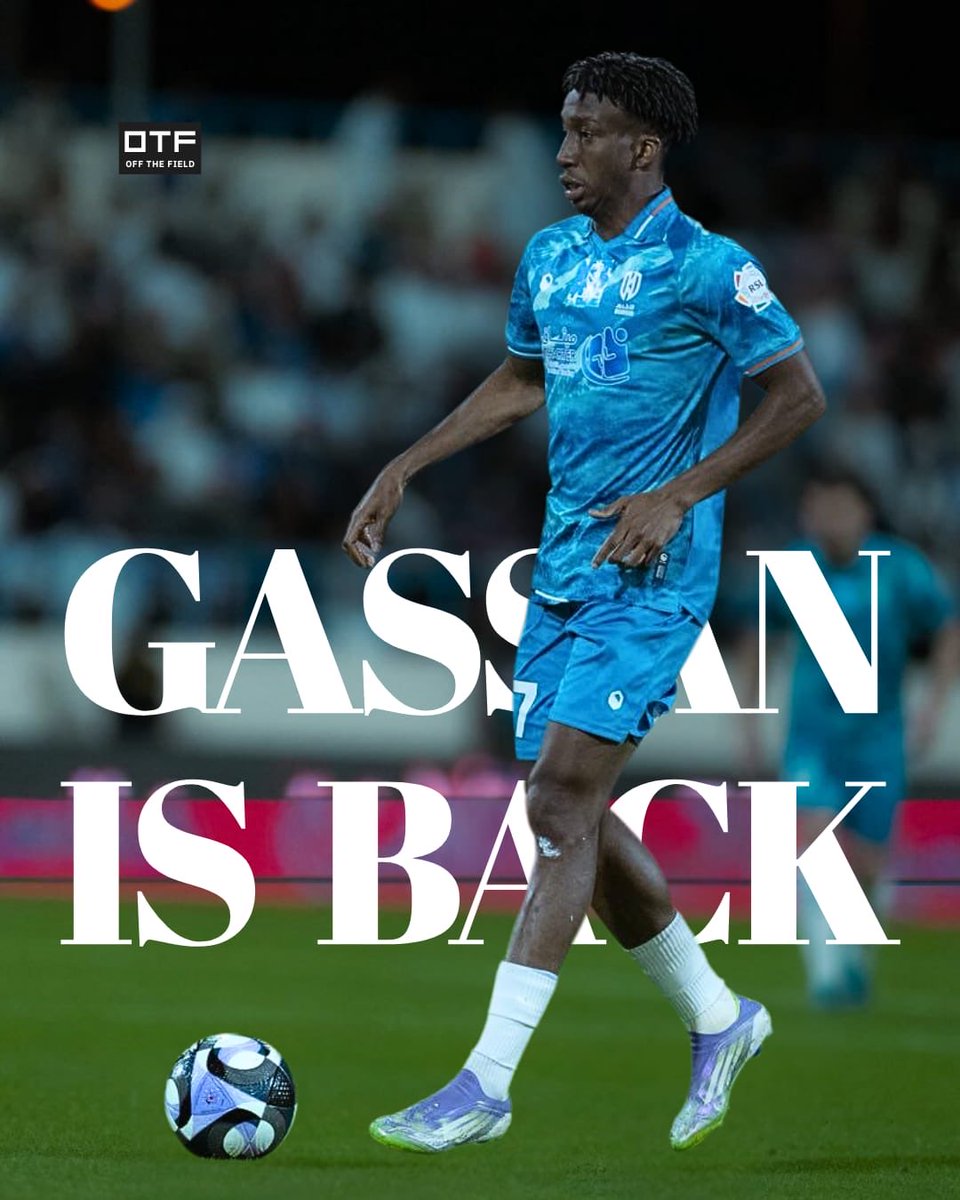 OTFcompany's tweet photo. Gassan is back 🔙⚽️
@6gsu__ https://t.co/SJazzD1gn8