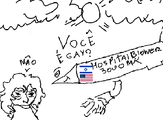 Como Viadolfs e Mussolésbicas acham que misseis israelense-americanos funcionam