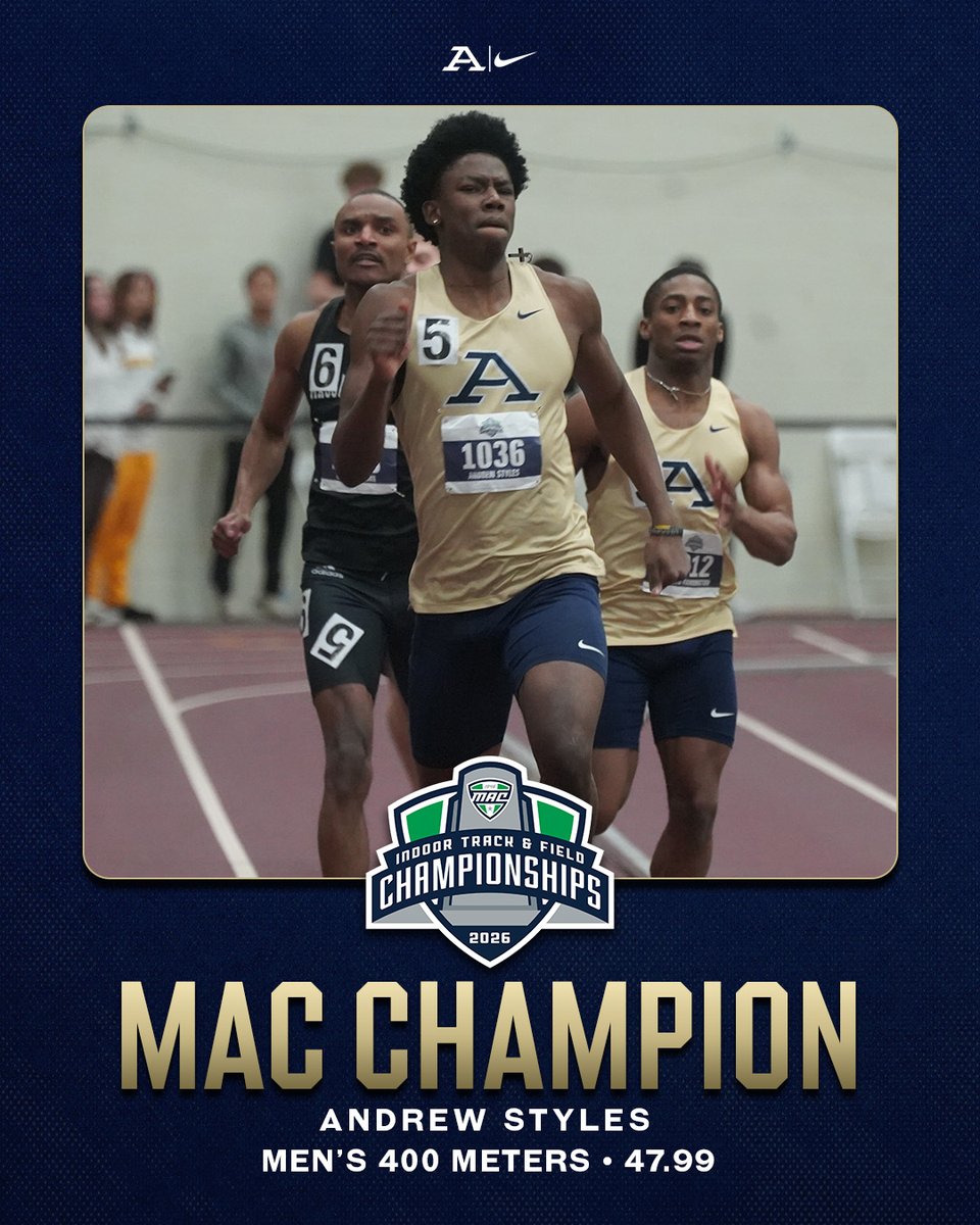 Akron Zips Track/CC tweet media