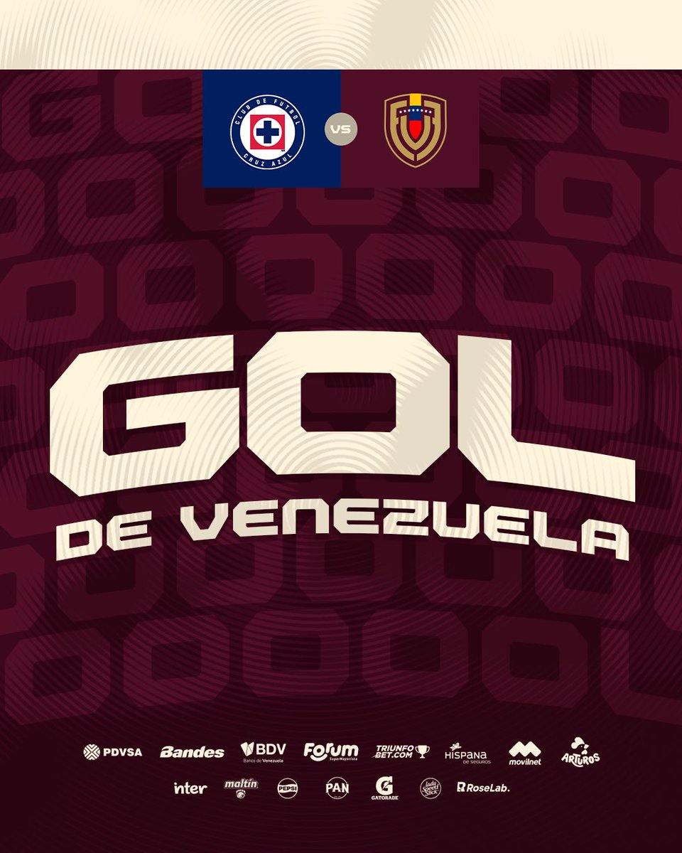 FemeninoFVF's tweet photo. ⏱️ 64’ | ¡GOOOOOOOOOOOOOL DE VENEZUELA! ¡GOL DE MARIANA BARRETO!

Cruz Azul 1-1 Venezuela  

#SiempreVinotinto🇻🇪 #Absoluta https://t.co/4Vhv7XwUp5