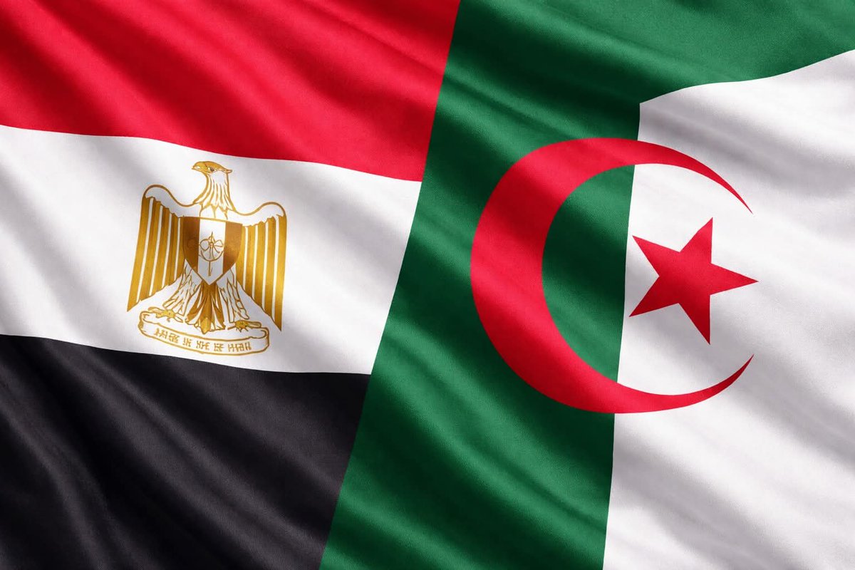 سيشهد العالم كله ان مصر والجزائر الدولتين الوحيدين اللى رفضوا يكونوا عندهم قواعد عسكريه... وانهم أحرار.. عشان كده تحيا مصر وتحيا الجزائر 🇪🇬🇪🇬❤️❤️