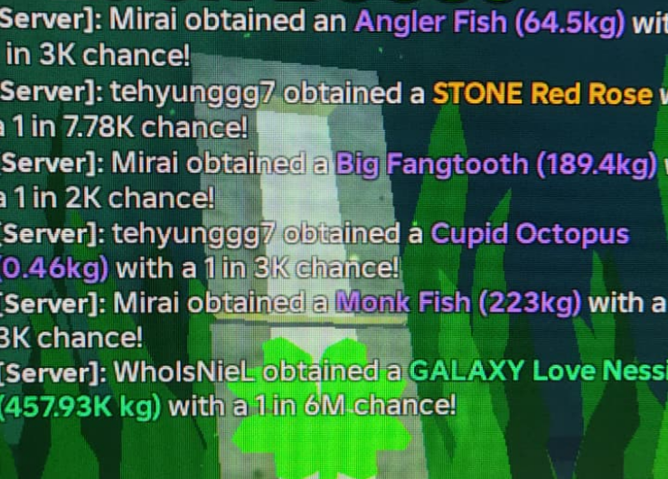 si niel semalem udah naik nessie ketambahan naik worm fish juga🥹