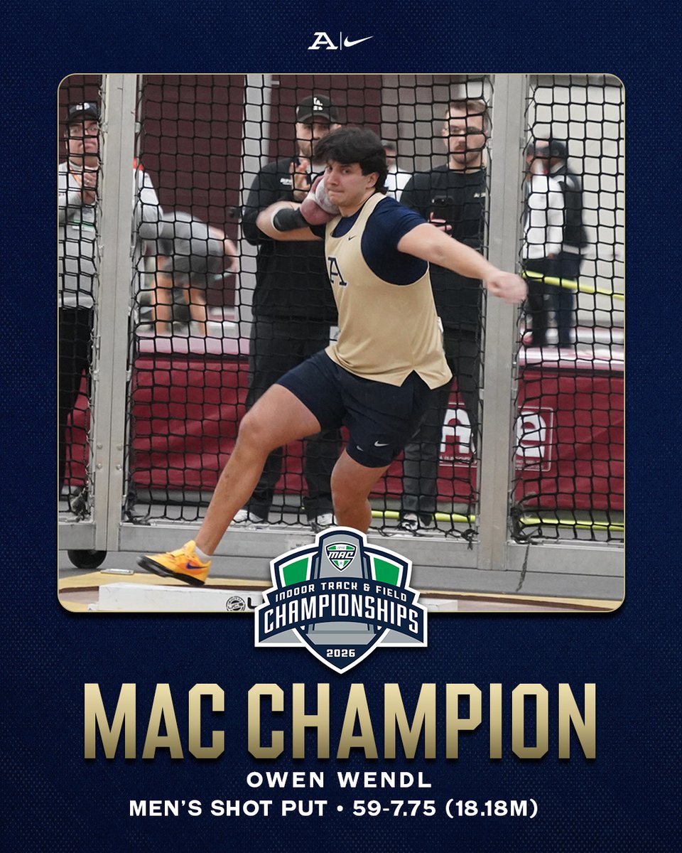 Akron Zips Track/CC tweet media