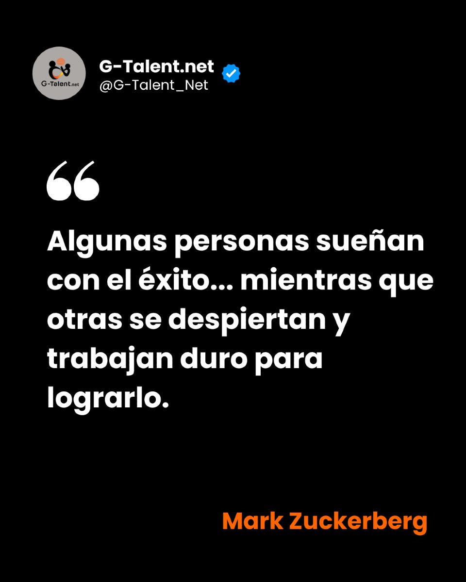 🔥 ¿Estás listo para despertar y construir tu futuro?

Conéctate con las mejores oportunidades en G-Talent.net y lleva tu carrera al siguiente nivel. 🚀✨

#GTalent #Éxito #CrecimientoProfesional