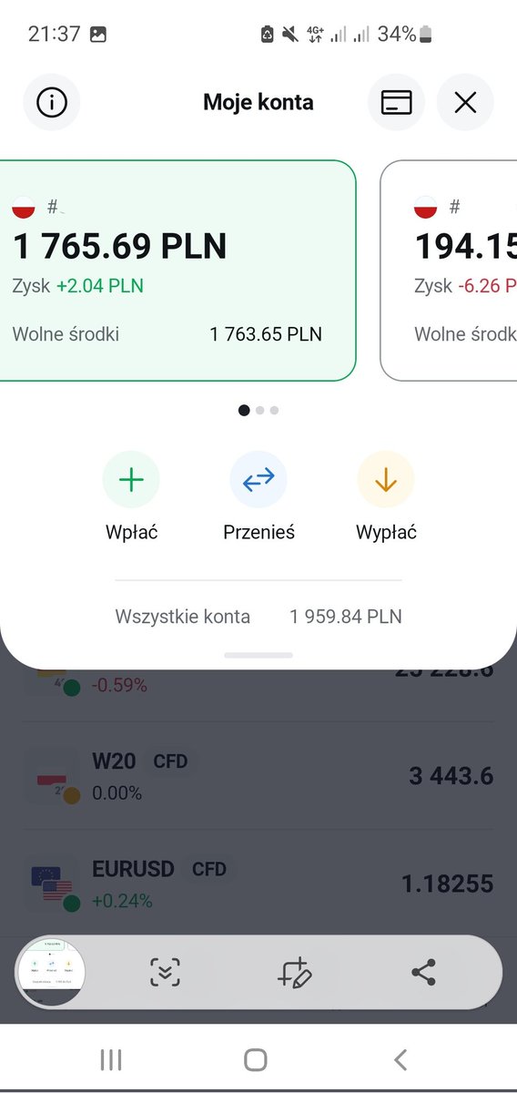 brukator's tweet photo. 12.01- 390zl, 2konto 0zl
30.01- 1822zl, 2konto 47zl
27.02-1765zl,2konto 194zl
Suma 1959zl
Zysk 402%
Kolejny tydzien ze strata. https://t.co/1ImaRQZW1b